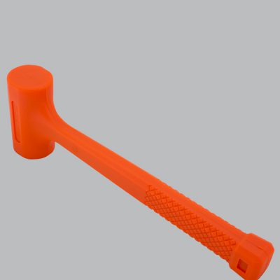 ס.אלדד - פטיש גומי ללא רתע LB 0.5 גרם כתום