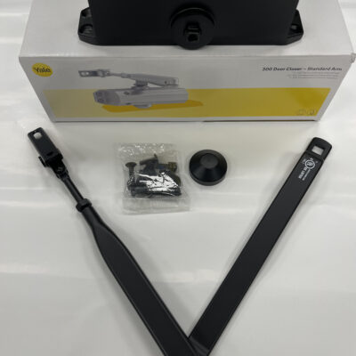 מחזיר דלת (שמן)YALE למשקל 70 ק״ג שחור